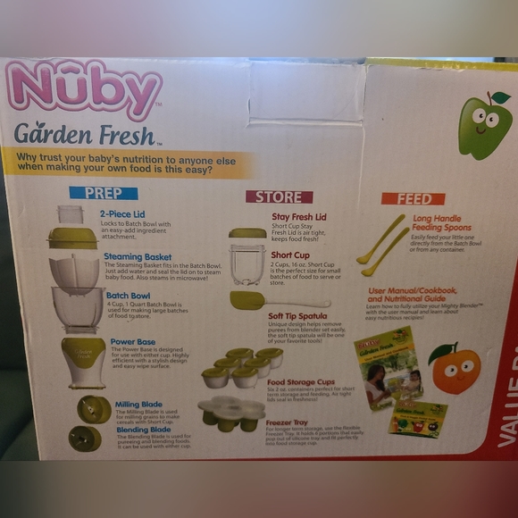 Nuby Garden Fresh Mighty Blender - Picture 2 of 3